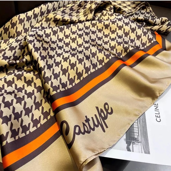 High quality long silk satin scarf 🧣 - Picture 5 of 5